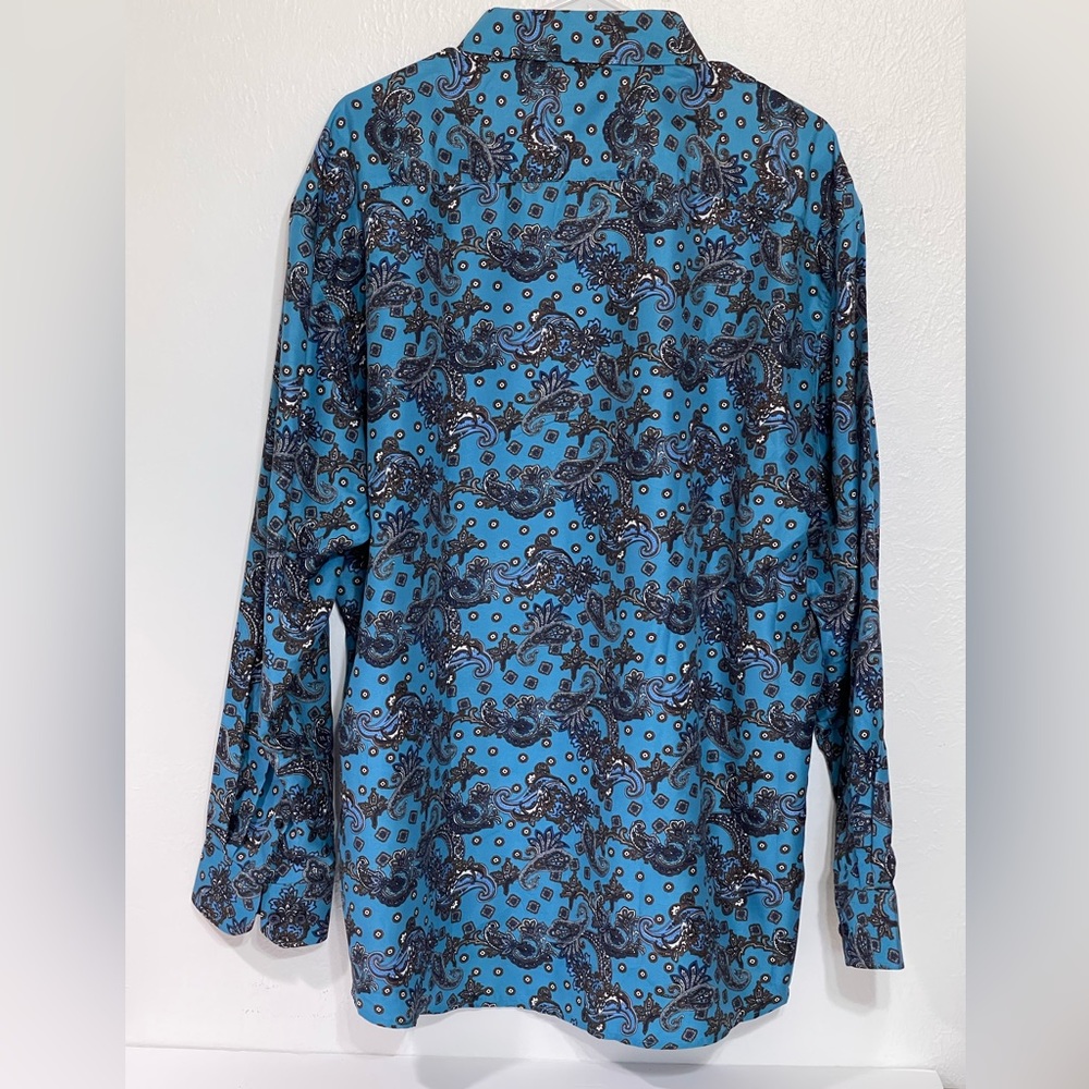 Daniel K Tailored fit XXXL men’s button down long sleeve shirt